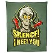 Jeff Dunham Achmed Silence! I Keel You! Fleece Bed Throw